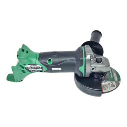 Amoladora angular a batería HiKOKI G18 DSL2 W5Z 18 V 125 mm + 2x baterías 5,0 Ah + cargador