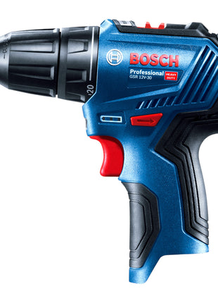 Bosch GSR 12V-30 Professional taladro atornillador a batería 12 V 30 Nm sin escobillas + 1x batería 3,0 Ah + maletín - sin cargador