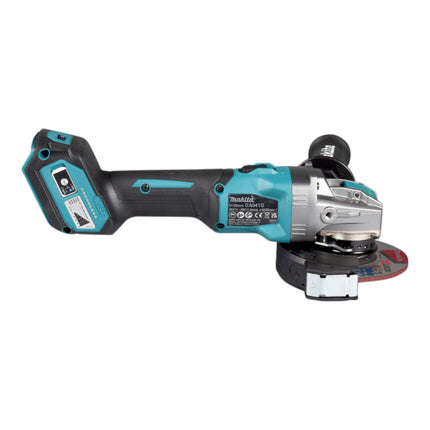 Makita GA 041 GT201 Cordless angle grinder 40 V max. 125 mm X-LOCK Brushless + 2x rechargeable battery 5.0 Ah + charger + Makpac