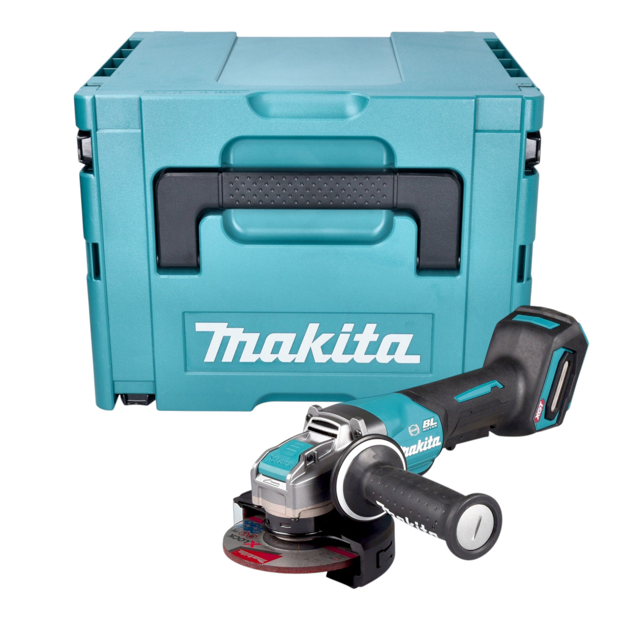 Makita GA 047 GZ01 Akku Winkelschleifer 40 V max 125 mm X LOCK Brushless Makpac ohne Akku ohne Ladegeraet 0 - toolbrothers