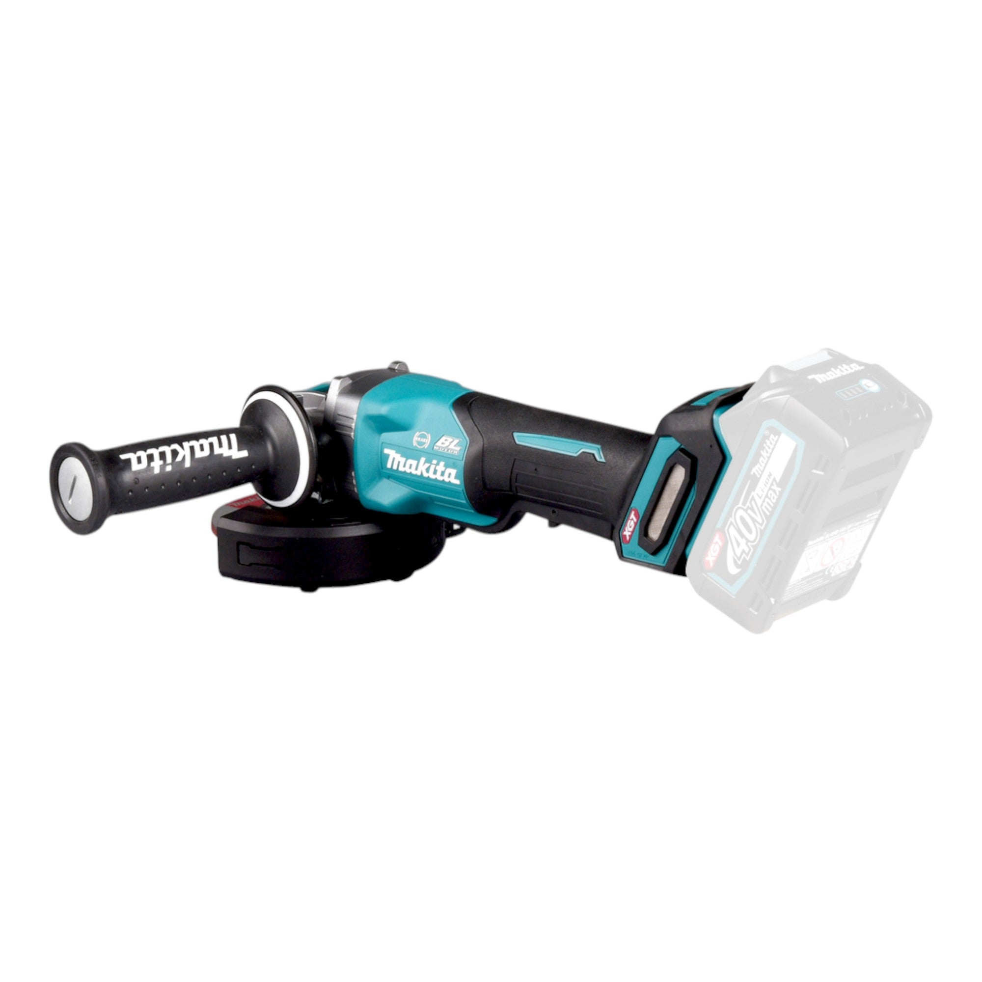 Makita GA 047 GD201 Akku Winkelschleifer 40 V max 125 mm X LOCK Brushless 2x Akku 2 5 Ah Ladegeraet 3 - toolbrothers