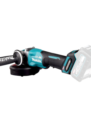 Amoladora angular a batería Makita GA 047 GT201 40 V máx. 125 mm X-LOCK sin escobillas + 2x baterías 5,0 Ah + cargador