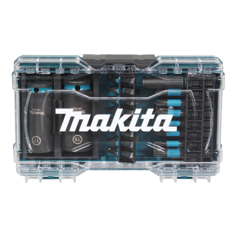 Makita E-22903 Zestaw bitów i nasadek udarowych 1/4" / 3/8" 30 szt. Bity / nasadki udarowe / klucze nasadowe IMPACT BLACK