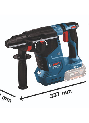 Bosch GBH 18V 24 C Professional Akku Bohrhammer 18 V 2 4 J Brushless SDS plus 0611923000 Solo ohne Akku ohne Ladegeraet 2 - toolbrothers