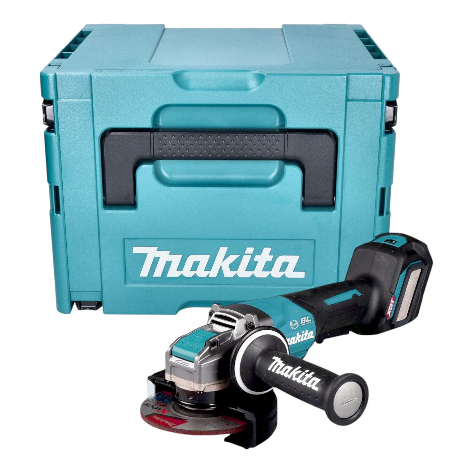 Makita GA 044 GZ01 Akku Winkelschleifer 40 V max 125 mm X LOCK Brushless Makpac ohne Akku ohne Ladegeraet 0 - toolbrothers