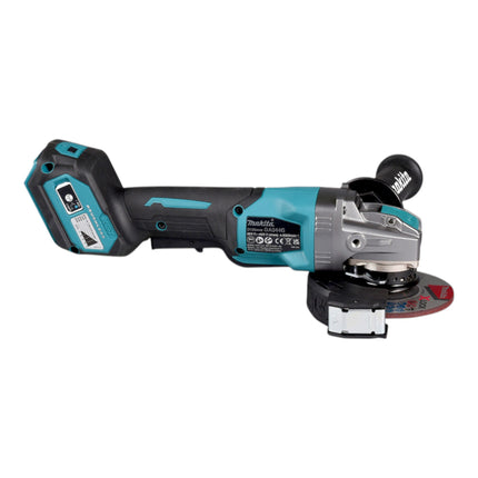 Makita GA 044 GT201 Amoladora angular sin cable 40 V máx. 125 mm X-LOCK Brushless + 2x batería recargable 5,0 Ah + cargador + Makpac
