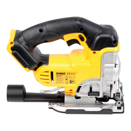 Sierra de calar sin cable DeWalt DCS 331 E2 18 V + 2x batería Powerstack 1,7 Ah + cargador