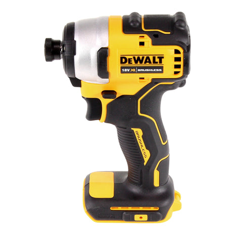 Llave de impacto sin cable DeWalt DCF 809 E2 18 V 190 Nm 1/4" sin escobillas + 2x batería Powerstack 1,7 Ah + cargador