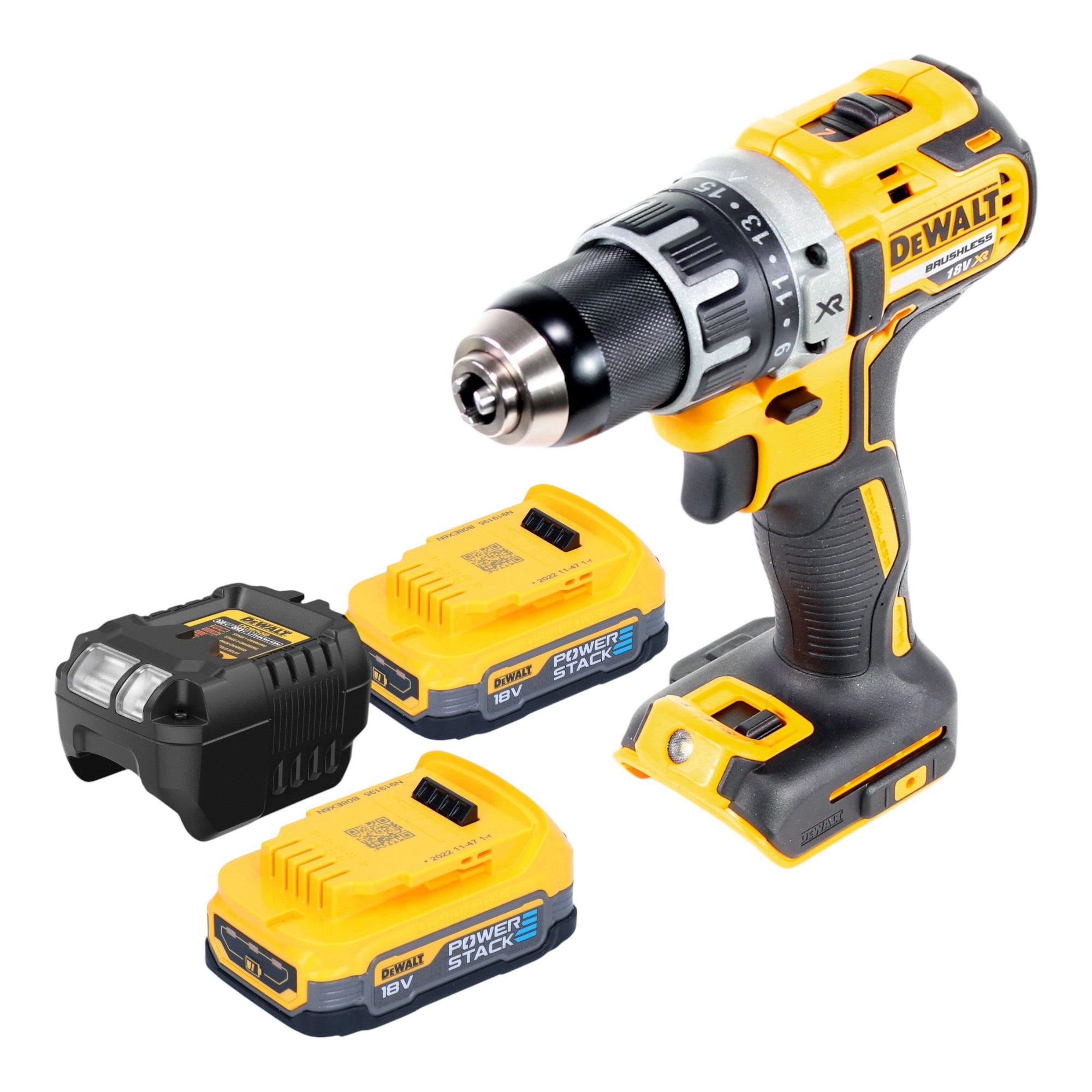 DeWalt DCD 791 E2 Akku Bohrschrauber 18 V 70 Nm Brushless 2x Powerstack Akku 1 7 Ah Ladegeraet 0 - toolbrothers
