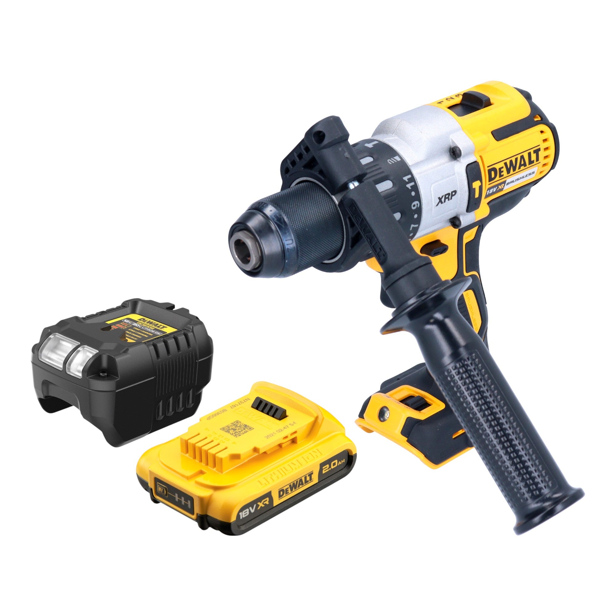 DeWalt DCD 996 D1 Akku Schlagbohrschrauber 18V 95Nm Brushless 1x Akku 2 0 Ah Ladegeraet 0 - toolbrothers