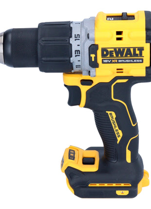 DeWalt DCD 805 E2 Perceuse-visseuse à percussion sans fil 18 V 90 Nm Brushless + 2x Powerstack batterie 1,7 Ah + chargeur