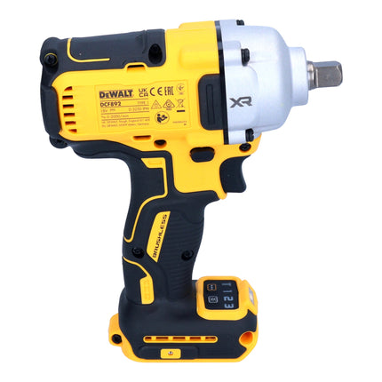 Llave de impacto sin cable DeWalt DCF 892 E1 18 V 812 Nm 1/2" sin escobillas + 1x batería Powerstack 1,7 Ah + cargador