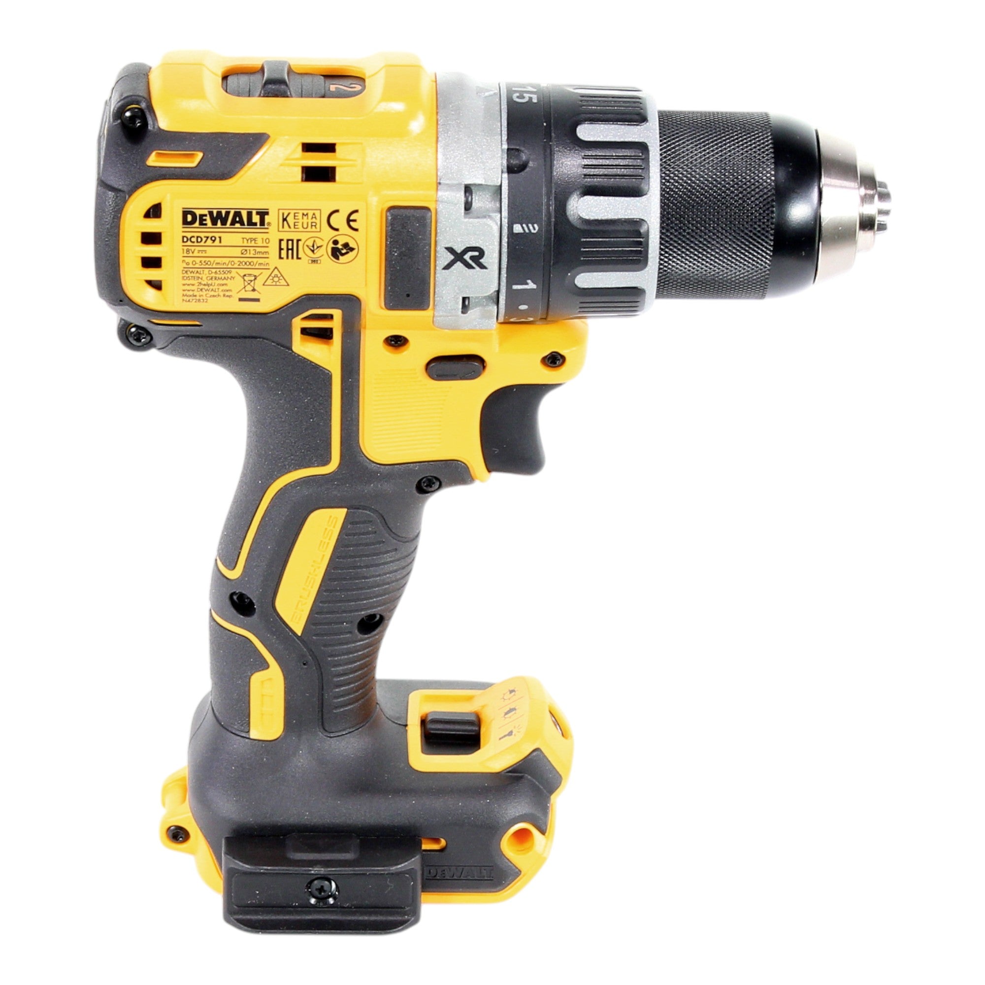 DeWalt DCD 791 D1 Akku Bohrschrauber 18 V 70 Nm Brushless 1x Akku 2 0 Ah Ladegeraet 4 - toolbrothers