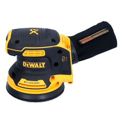 DeWalt DCW 210 D1 cordless random orbital sander 18 V 125 mm brushless + 1x rechargeable battery 2.0 Ah + charger
