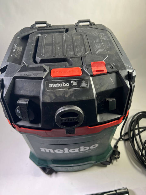 Metabo ASA 30 M PC Nass und Trockensauger 1200 Watt 36 l 225 Stark Gebraucht 1 - toolbrothers