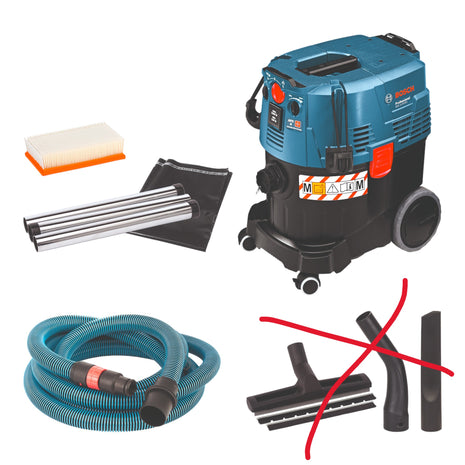 Unvollstaendig Bosch GAS 35 M AFC Professional Industrie Staubsauger 1200 W 35 l 1 - toolbrothers