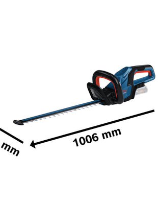 Bosch GHE 18V 50 Professional Akku Heckenschere 18 V 50 cm Brushless 2x Akku 4 0 Ah Ladegeraet 3 - toolbrothers