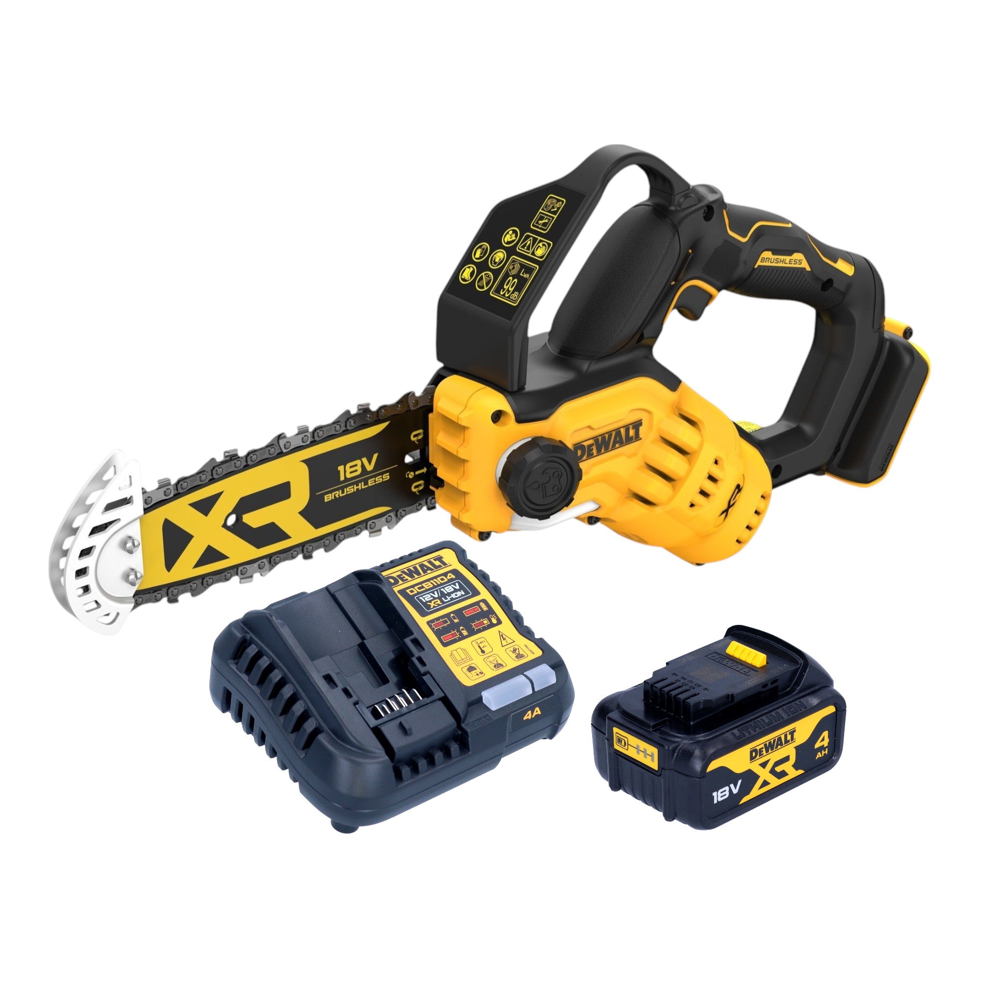 DeWalt DCMPS 520 M1 Akku Astsaege 18 V 20 cm Brushless 1x Akku 4 0 Ah Ladegeraet 0 - toolbrothers