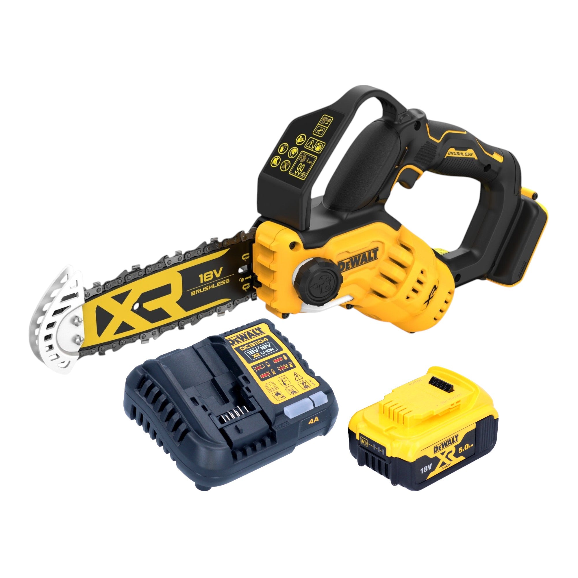 DeWalt DCMPS 520 P1 Akku Astsaege 18 V 20 cm Brushless 1x Akku 5 0 Ah Ladegeraet 0 - toolbrothers