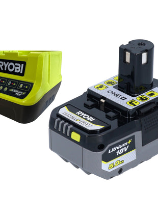 Ryobi R18AG7 0 Akku Winkelschleifer 18 V 125 mm Brushless 1x Akku 5 0 Ah Ladegeraet 2 - toolbrothers