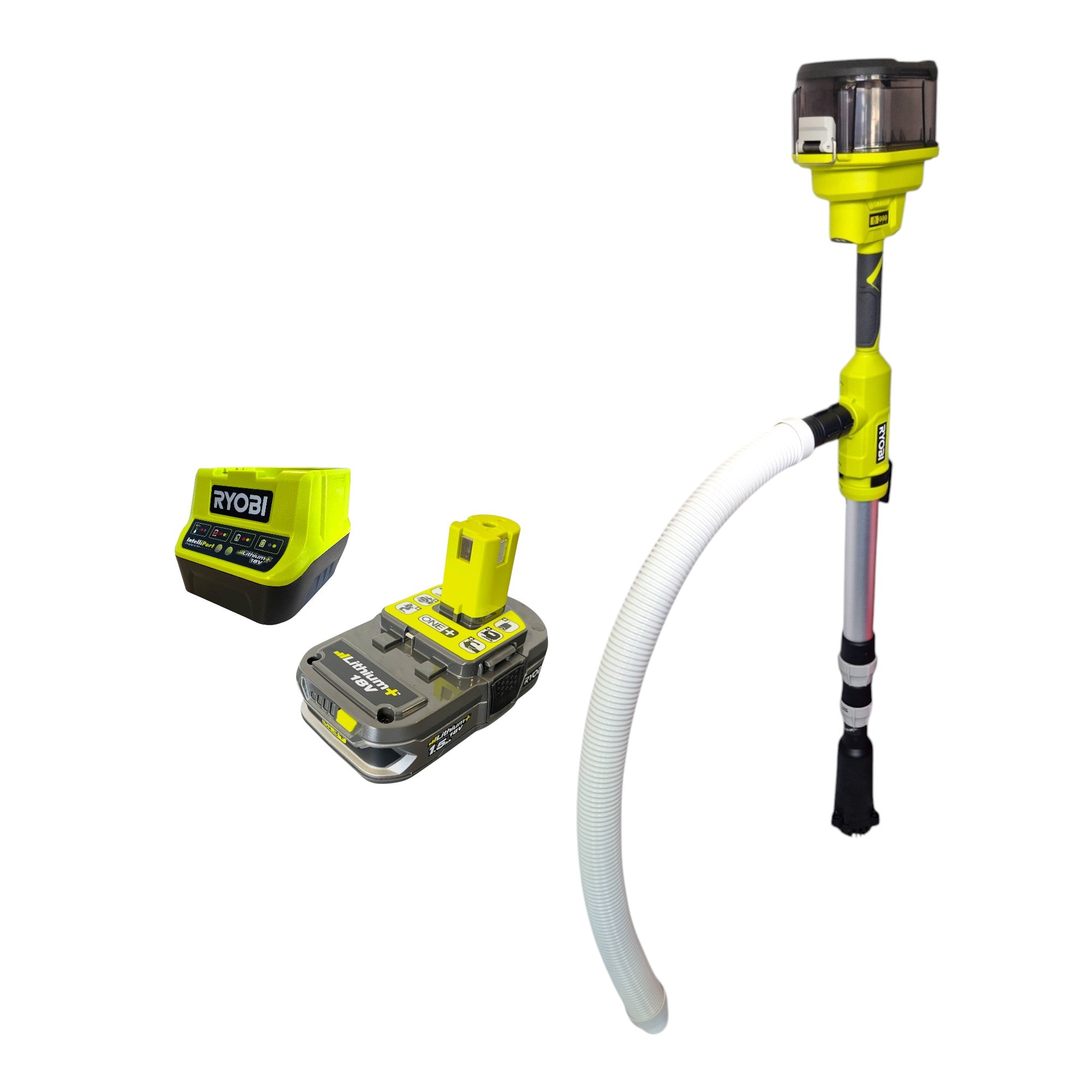 RYOBI RY18STPA 0 Akku Regenfasspumpe 18 V 3360 l h 1x Akku 1 5 Ah Ladegeraet 0 - toolbrothers