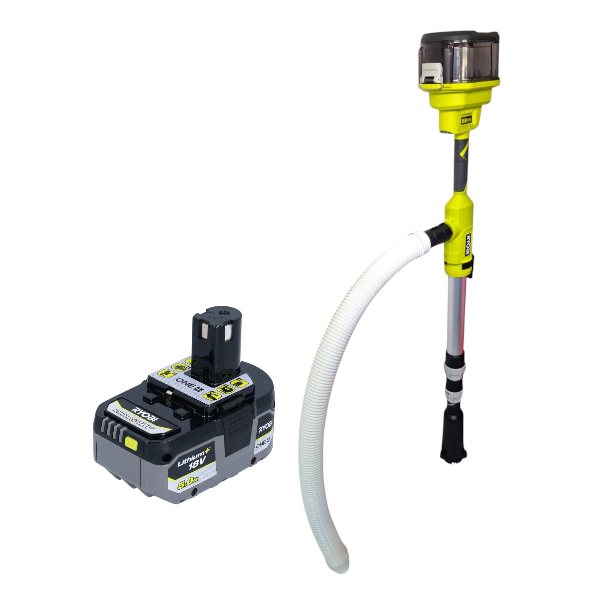 RYOBI RY18STPA 0 Akku Regenfasspumpe 18 V 3360 l h 1x Akku 5 0 Ah ohne Ladegeraet 0 - toolbrothers