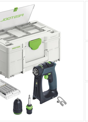 gebraucht Festool CXS 18 Basic Set Akku Bohrschrauber 18 V 40Nm Brushless koffer 1 - toolbrothers