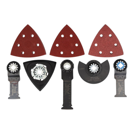 Makita TM 001 GM103 Akku Multifunktionswerkzeug 40 V max Starlock Max Brushless 1x Akku 4 0 Ah 37 tlg Zubehoerset Ladegeraet Makpac 4 - toolbrothers