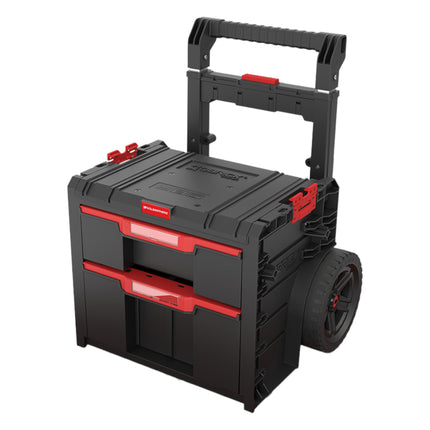 Toolbrothers RHINO L Drawer 2 Cart Plus ECO Mobiler Schubladen Werkzeugkoffer 9 5 l 12 l mit Doppelteleskopgriff 0 - toolbrothers
