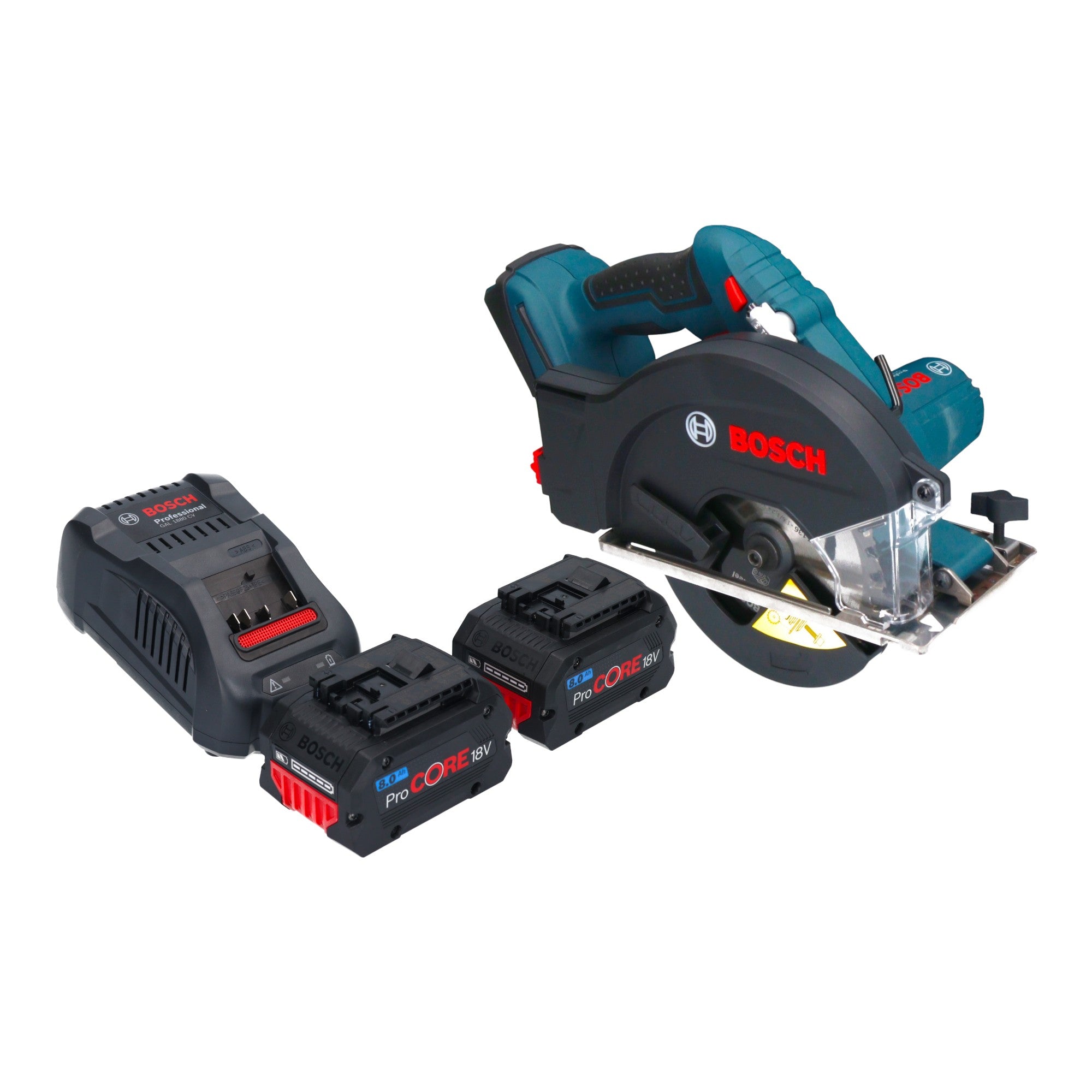 Bosch GKM 18V 50 Professional Akku Metall Handkreissaege 18 V 136 mm Brushless 2x ProCORE Akku 8 0 Ah Ladegeraet 0 - toolbrothers