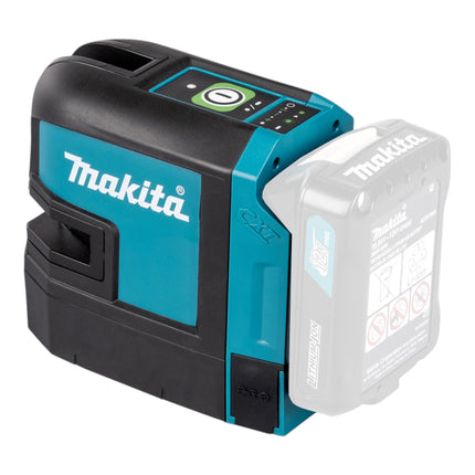 Makita SK 105 GDZ Akku Kreuzlinienlaser 12 V max 35 m gruen Solo ohne Akku ohne Ladegeraet 2 - toolbrothers