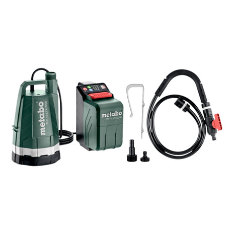 Metabo TPF 18 LTX 2200 Akku Tauch und Regenfasspumpe 18 V 2200 l h 1x LiHD Akku 4 0 Ah Ladegeraet 1 - toolbrothers