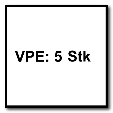 Festool S 105/4/5 WOOD Basic Hoja de sierra de calar - 5 unidades ( 204315 )