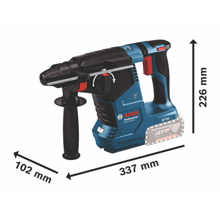 Bosch GBH 18V 24 C Professional Akku Bohrhammer 18 V 2 4 J Brushless SDS plus 1x ProCORE Akku 4 0 Ah ohne Ladegeraet 3 - toolbrothers