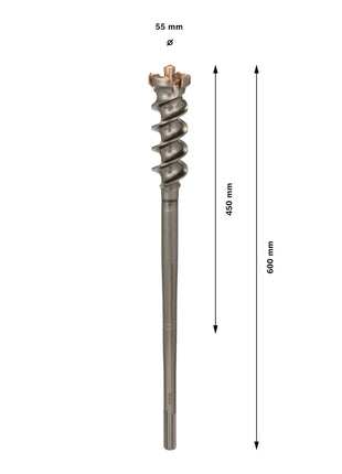 Bosch PRO SDS max Break Through Bohrer 55 x 600 x 450 mm SDS max 1618596457  2 - toolbrothers