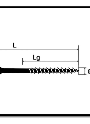 SPAX Universalschraube 4,0 x 50 mm 500 Stk. TORX T-STAR plus T20 WIROX Senkkopf Teilgewinde 4Cut-Spitze 0191010400505 - Toolbrothers