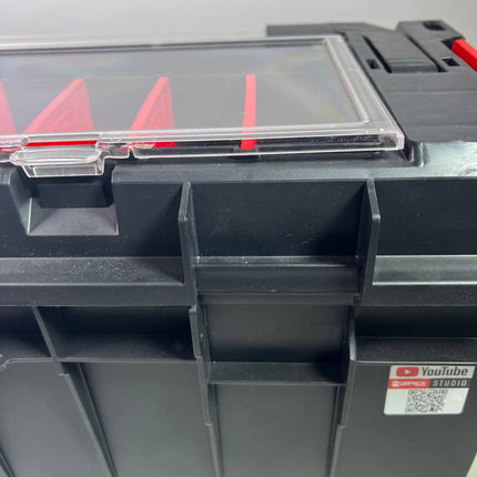 Qbrick System PRO 700 Expert stapelbar 650 x 270 x 272 mm 29l IP54 mit 11 Kammern Beschaedigt  3 - toolbrothers