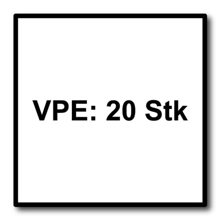 Festool S 105/4 FSG/20 WOOD Universal Hoja de sierra de calar - 20 unidades ( 204332 )
