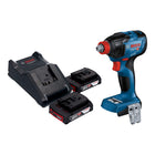 Bosch GDX 18V 210 C Professional Akku Drehschlagschrauber 18 V 210 Nm Brushless 2x Akku 2 0 Ah Ladegeraet 0 - toolbrothers
