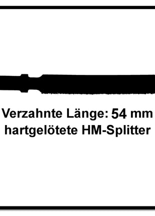 Festool R 54 G Riff/1 Lame de scie sauteuse 1 pièce. ( 204344 ) Matériaux de construction en céramique