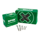 SPAX Universalschraube 4,0 x 60 mm 100 Stk. TORX T-STAR plus T20 WIROX Senkkopf Teilgewinde 4Cut-Spitze 0191010400603 - Toolbrothers