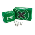 SPAX Universalschraube 4,5 x 50 mm 200 Stk. TORX T-STAR plus T20 WIROX Senkkopf Teilgewinde 4Cut-Spitze 0191010450503 - Toolbrothers