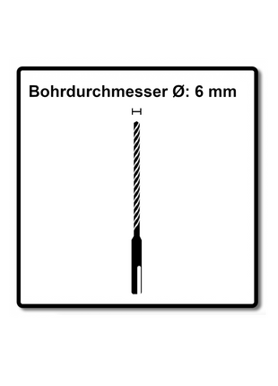 Makita NEMESIS 2 Hammer und Stahl Beton Bohrer SDS-Plus 6x165 ( B-57978 ) - Toolbrothers