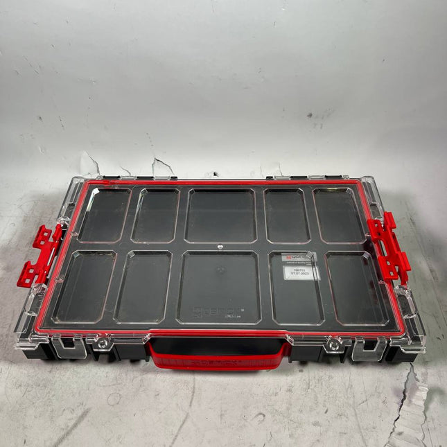 Qbrick System PRO 100 MFI Organizer 452 x 296 x 79 mm 5 l stapelbar IP54 Leicht Gebraucht 1 - toolbrothers