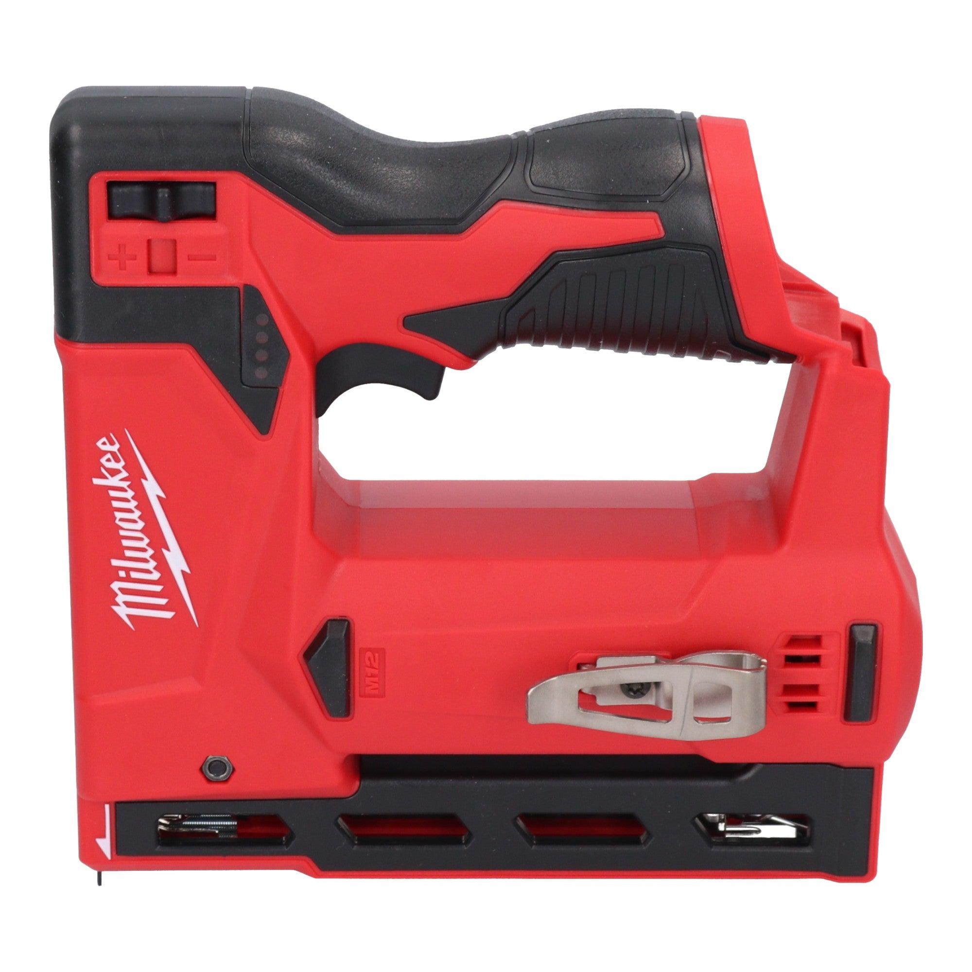 Milwaukee M12 BST 251 Akku Tacker 12 V 6 14 mm 1x Akku 2 5 Ah Ladegeraet 1 - toolbrothers