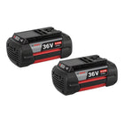 Bosch 2x GBA 36 V 6 0 Ah Professional Akku 6000 mAh Li Ion 2x 1600A00L1M  0 - toolbrothers