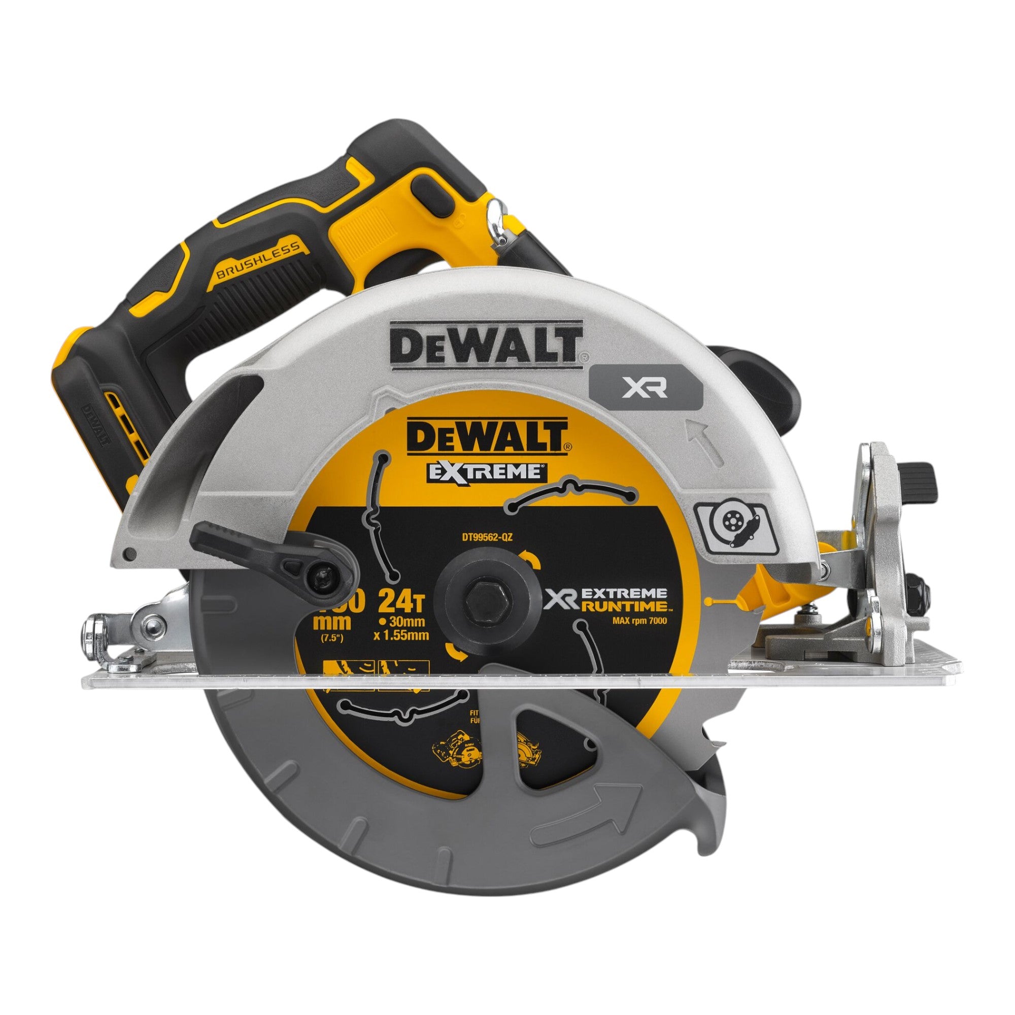 DeWalt DCS 573 NT Akku Handkreissaege 18 V 190 x 30 mm Brushless 1x Akku 12 0 Ah TSTAK ohne Ladegeraet 3 - toolbrothers