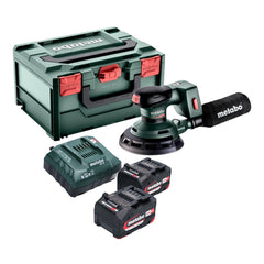 Metabo SXA 18 LTX 150 BL Akku Exzenterschleifer 18 V 150 mm Brushless 2x Akku 4 0 Ah Ladegeraet metaBOX 0 - toolbrothers