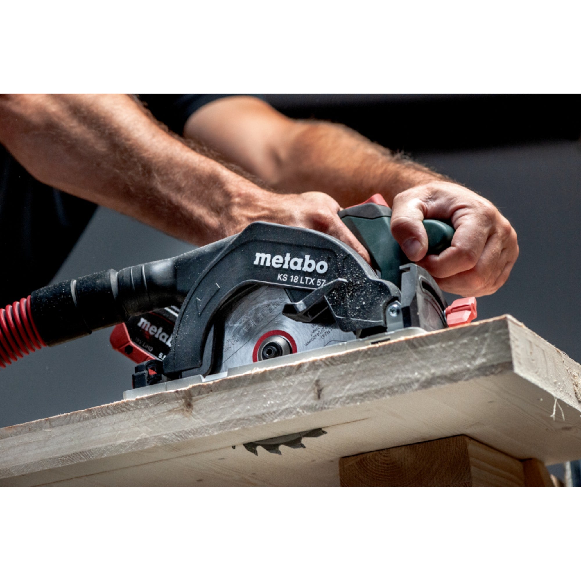 Metabo KS 18 LTX 57 Akku Handkreissaege 18 V 165 mm 1x LiHD Akku 5 5 Ah ohne Ladegeraet 4 - toolbrothers