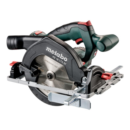 Metabo KS 18 LTX 57 Akku Handkreissaege 18 V 165 mm 1x LiHD Akku 8 0 Ah ohne Ladegeraet 1 - toolbrothers